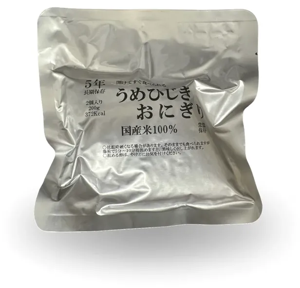 備蓄おにぎり（うめひじき）